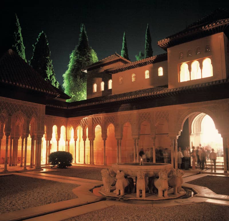 imagen de como vivir washington irving en la alhambra